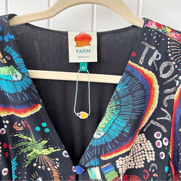 Farm Rio Borogodo Midi Dress - Picture 10 of 11